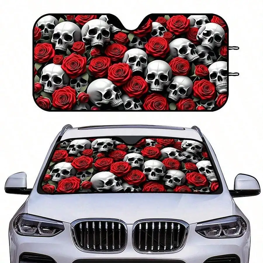 Foldable Car Sunshade With Sku - Windshield Sun Shade avis et prix