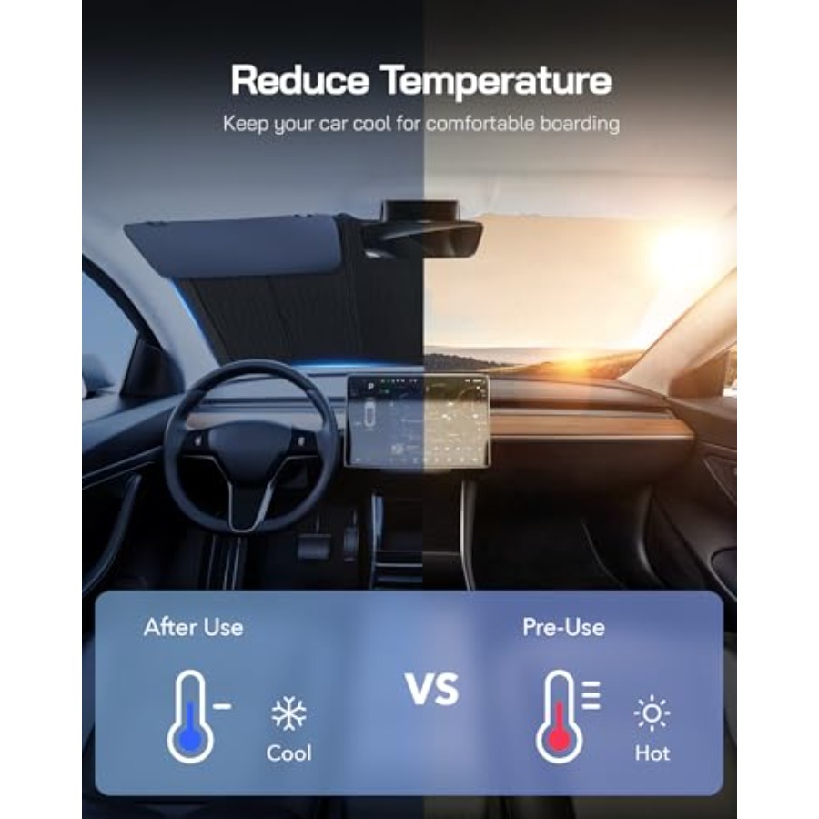 Windshield Sunshade for Ram Pr - Windshield Sun Shade avis et prix