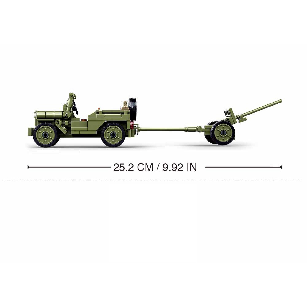 143PCS WW2 Army Car Model Buil - Car Accessories For Boys avis et prix