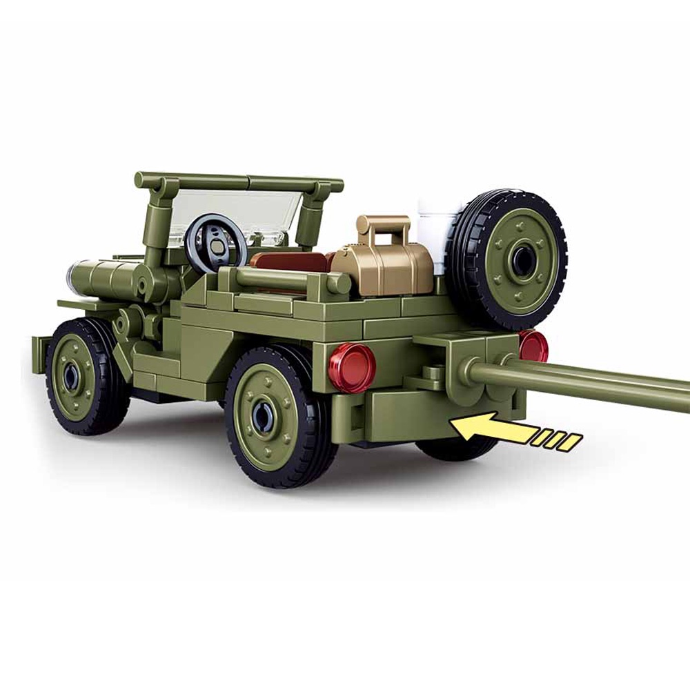 143PCS WW2 Army Car Model Buil - Car Accessories For Boys avis et prix