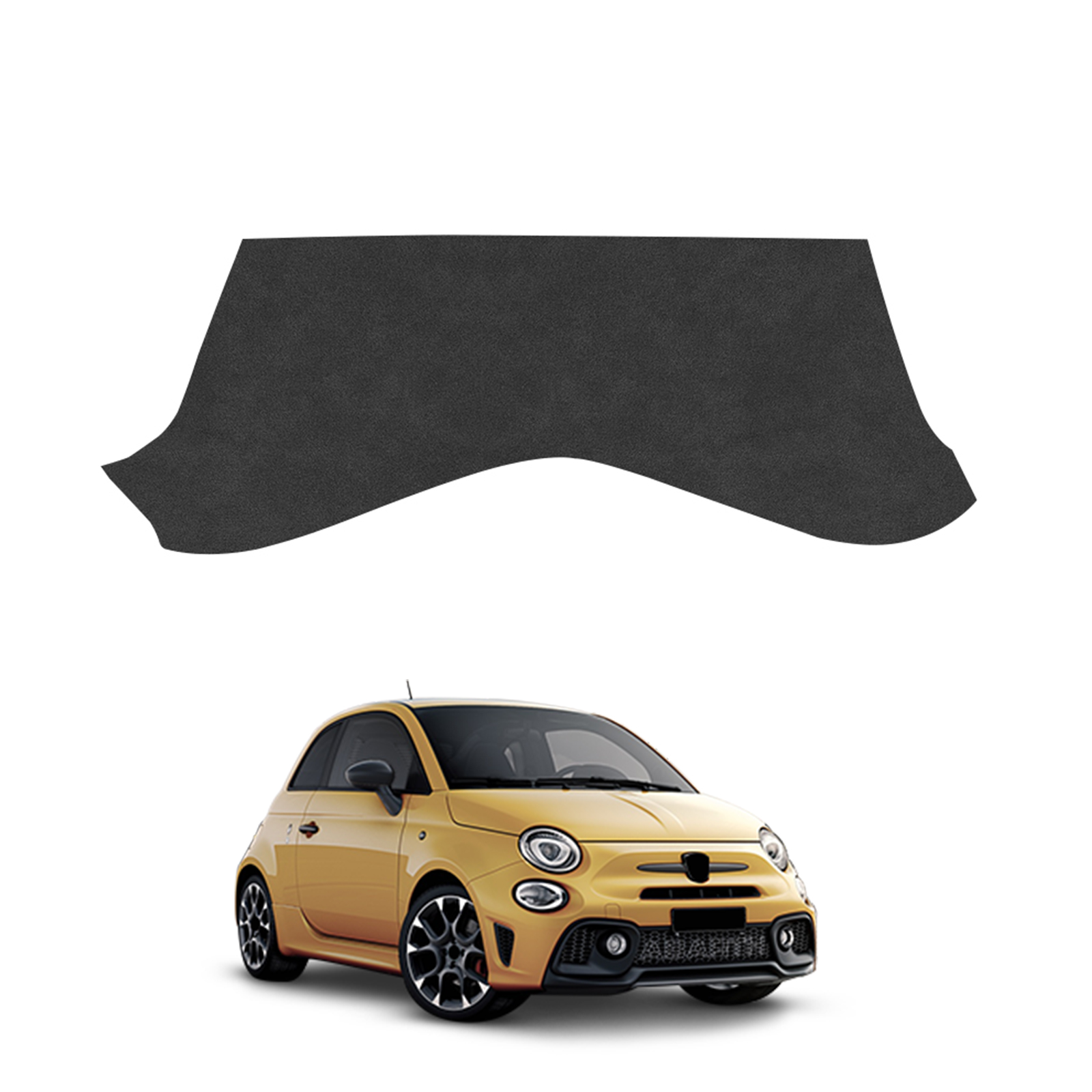 Premium Suede For Abarth 595/6 - Car Accessories Under 500 avis et prix