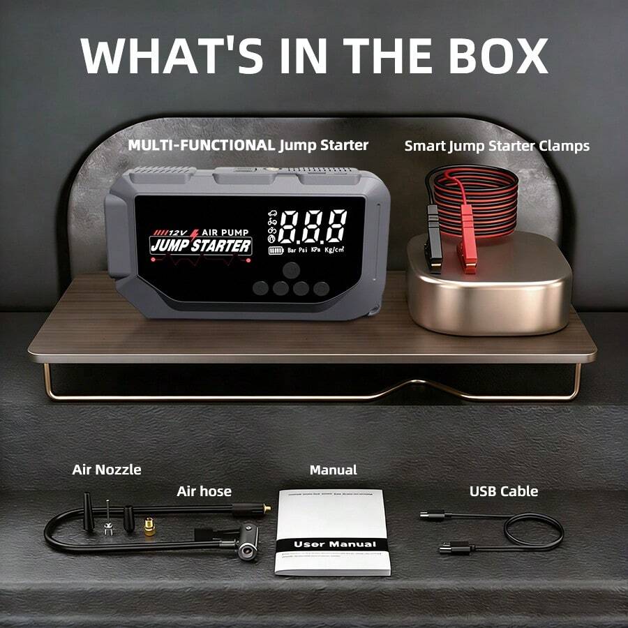 12V 8000A Portable Smart Jump  - Portable Jump Starter avis et prix