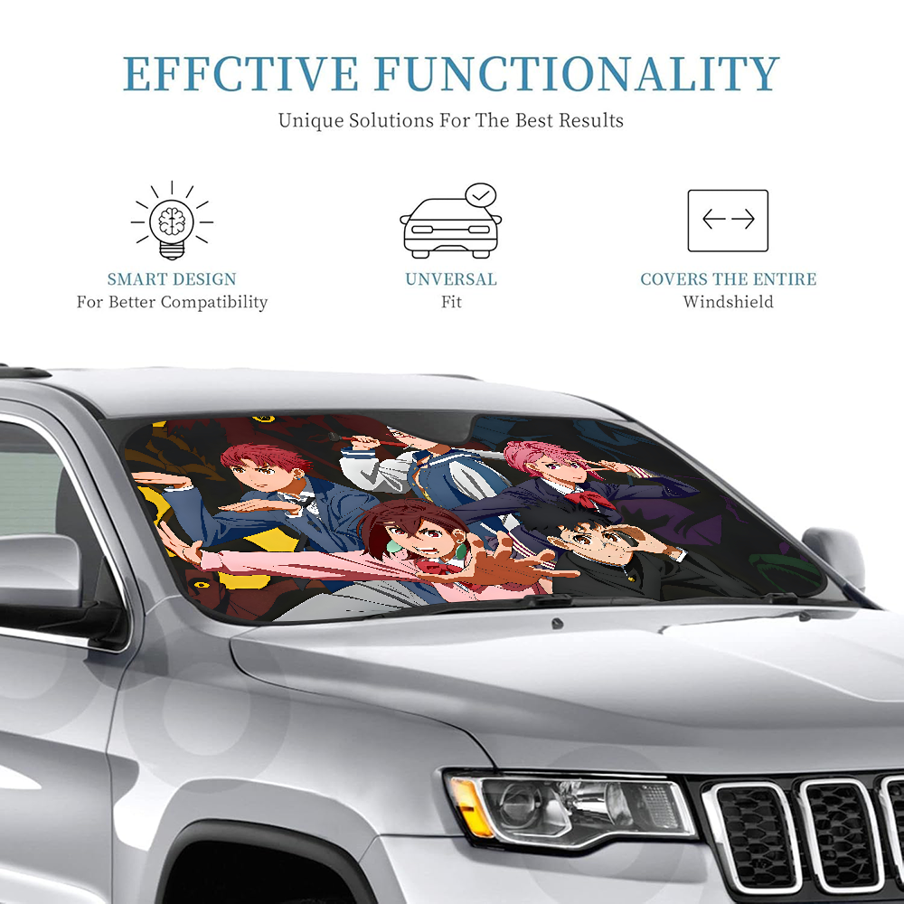 Anime D-dandadan Car Window Su - Windshield Sun Shade avis et prix
