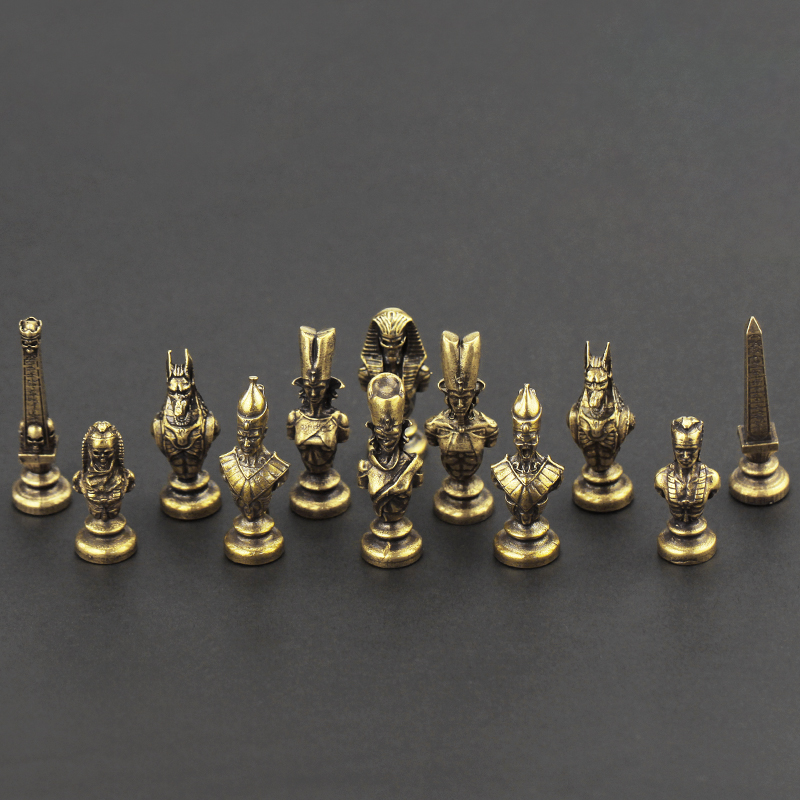 Brass Metal Chess Piece Ancien - Car Accessories Egypt avis et prix