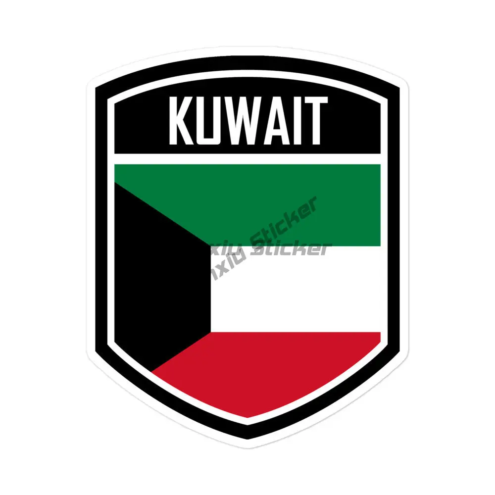 KWT Kuwait Flag Map National E - Car Accessories Kuwait avis et prix