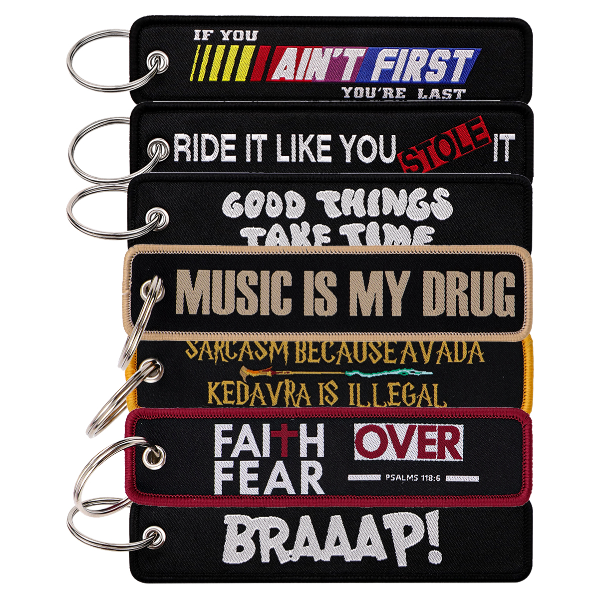 Music Is My Drug Embroidery Ke - Car Accessories Quotation avis et prix