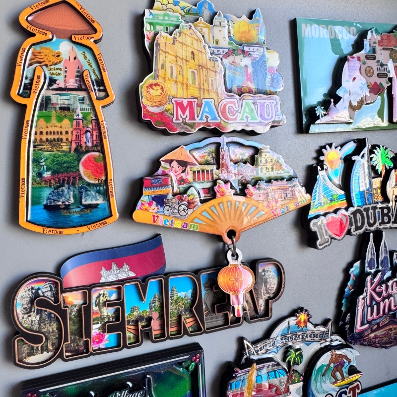 Wooden Fridge Magnets Vietnam  - Car Accessories Dubai avis et prix