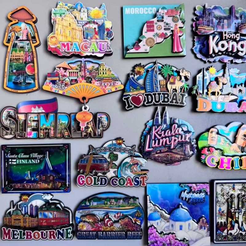 Wooden Fridge Magnets Vietnam  - Car Accessories Dubai avis et prix