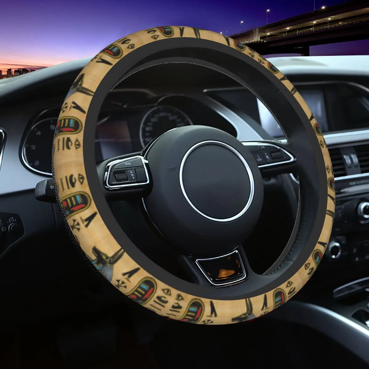 37-38 Car Steering Wheel Cover - Car Accessories Egypt avis et prix