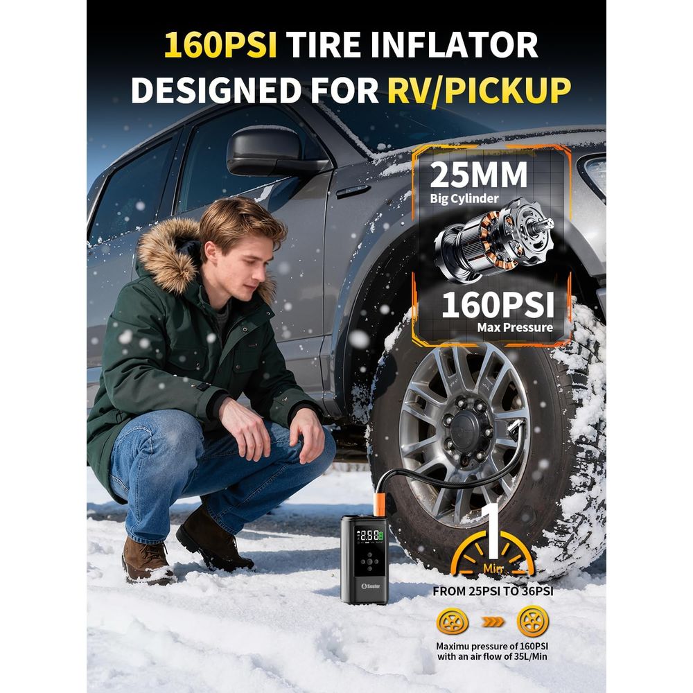 Portable 10-in-1 Car Jump Star - Portable Jump Starter avis et prix