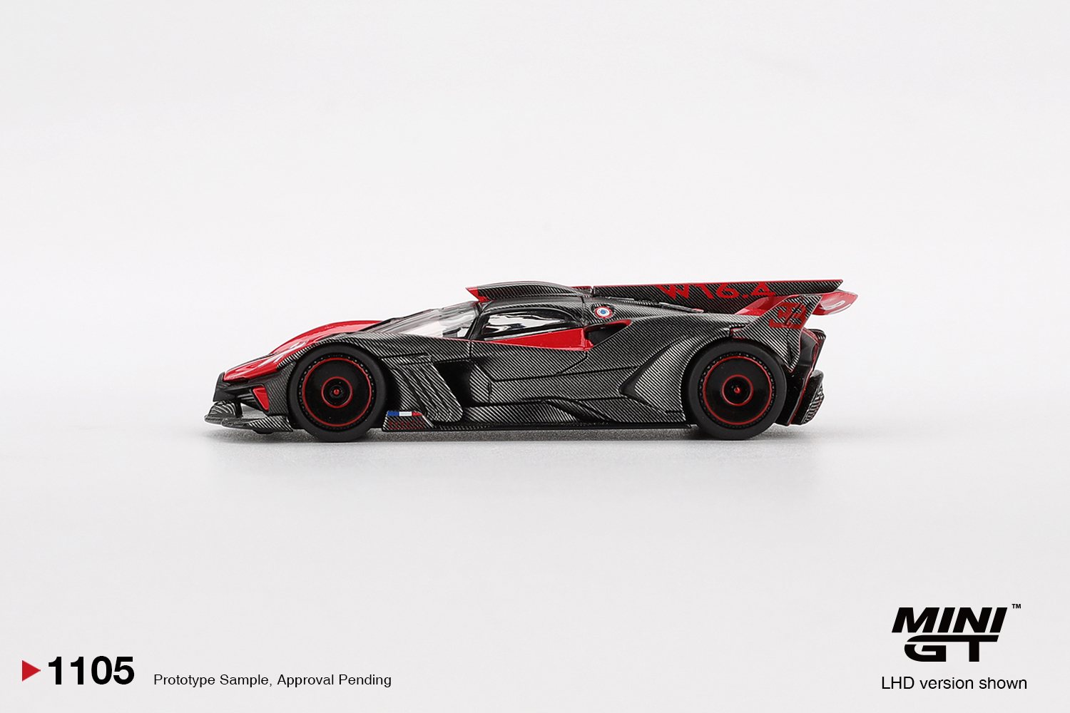 MINIGT 1/64 Bugatti Bolide Red - Car Accessories For Boys avis et prix