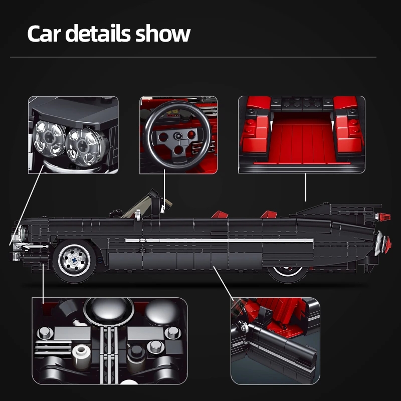 1245pcs Technical Original Ret - Car Accessories For Boys avis et prix